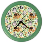 My Neighbor Totoro Pattern Color Wall Clock