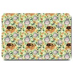 My Neighbor Totoro Pattern Large Doormat