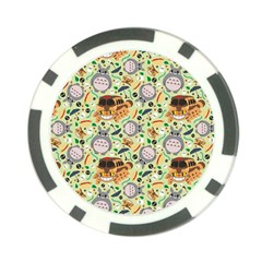 My Neighbor Totoro Pattern Poker Chip Card Guard (10 pack) from ArtsNow.com Back
