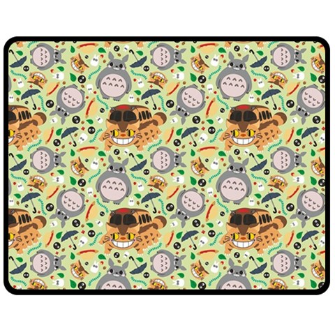 My Neighbor Totoro Pattern One Side Fleece Blanket (Medium) from ArtsNow.com 60 x50  Blanket Front