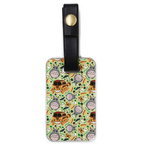 My Neighbor Totoro Pattern Luggage Tag (one side) from ArtsNow.com Front