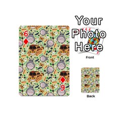 My Neighbor Totoro Pattern Playing Cards 54 Designs (Mini) from ArtsNow.com Front - Diamond6