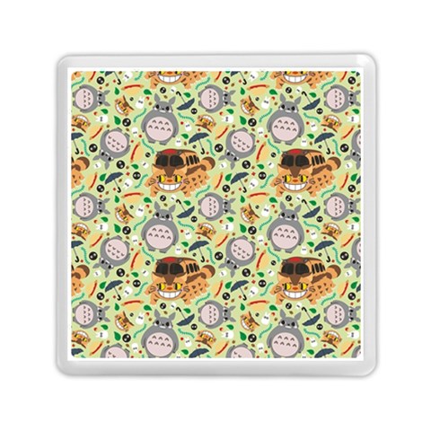 My Neighbor Totoro Pattern Memory Card Reader (Square) from ArtsNow.com Front