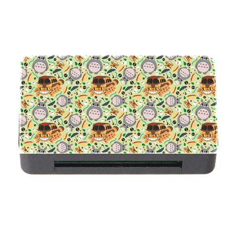 My Neighbor Totoro Pattern Memory Card Reader with CF from ArtsNow.com Front