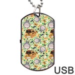 My Neighbor Totoro Pattern Dog Tag USB Flash (Two Sides)