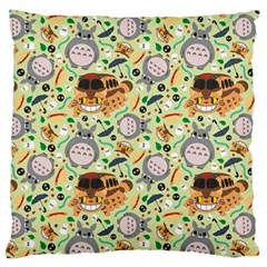 My Neighbor Totoro Pattern Large Cushion Case (Two Sides) from ArtsNow.com Back