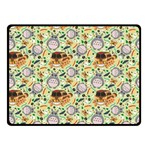 My Neighbor Totoro Pattern Fleece Blanket (Small)