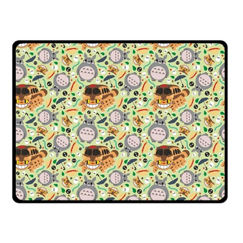 My Neighbor Totoro Pattern Fleece Blanket (Small) from ArtsNow.com 45 x34  Blanket Back