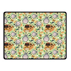My Neighbor Totoro Pattern Fleece Blanket (Small) from ArtsNow.com 45 x34  Blanket Back
