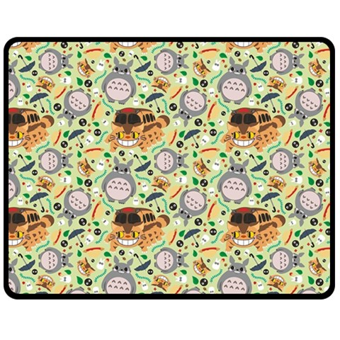 My Neighbor Totoro Pattern Fleece Blanket (Medium) from ArtsNow.com 58.8 x47.4  Blanket Front