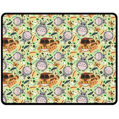 My Neighbor Totoro Pattern Fleece Blanket (Medium) from ArtsNow.com 58.8 x47.4  Blanket Back