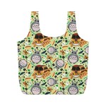 My Neighbor Totoro Pattern Full Print Recycle Bag (M)