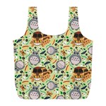 My Neighbor Totoro Pattern Full Print Recycle Bag (L)