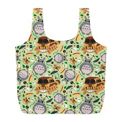 My Neighbor Totoro Pattern Full Print Recycle Bag (L) from ArtsNow.com Back