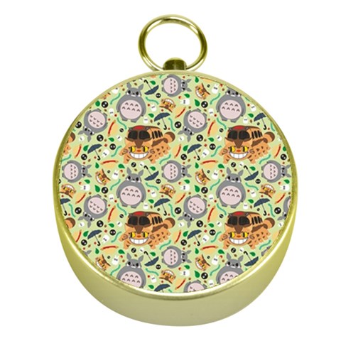 My Neighbor Totoro Pattern Gold Compasses from ArtsNow.com Front
