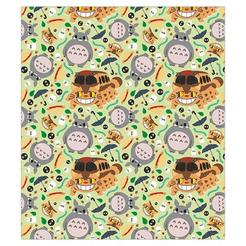 My Neighbor Totoro Pattern Drawstring Pouch (Small) from ArtsNow.com Front
