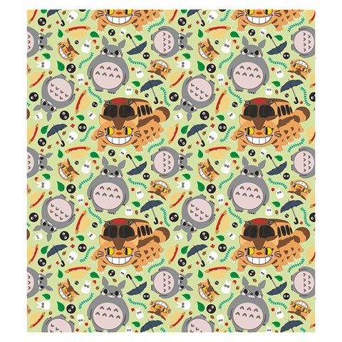 My Neighbor Totoro Pattern Drawstring Pouch (Medium) from ArtsNow.com Front
