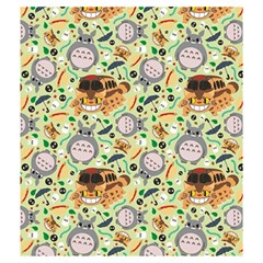 My Neighbor Totoro Pattern Drawstring Pouch (Medium) from ArtsNow.com Back