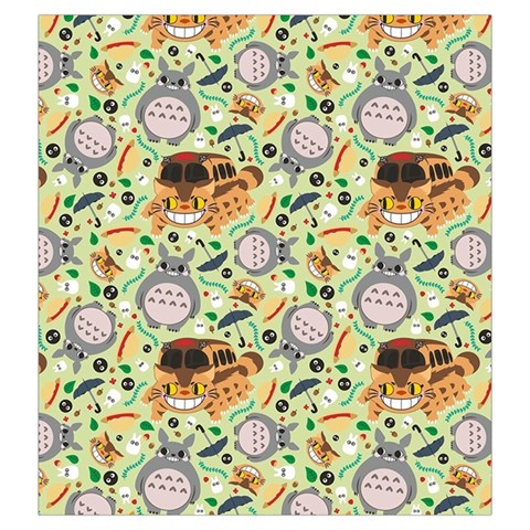 My Neighbor Totoro Pattern Drawstring Pouch (Large) from ArtsNow.com Front