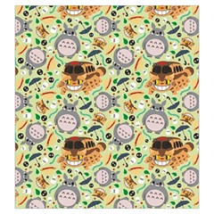 My Neighbor Totoro Pattern Drawstring Pouch (Large) from ArtsNow.com Front