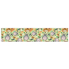 My Neighbor Totoro Pattern Small Premium Plush Fleece Scarf from ArtsNow.com Back
