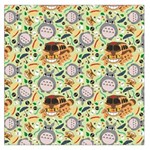 My Neighbor Totoro Pattern Square Satin Scarf (36  x 36 )