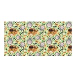 My Neighbor Totoro Pattern Satin Wrap 35  x 70 