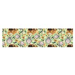 My Neighbor Totoro Pattern Oblong Satin Scarf (16  x 60 )