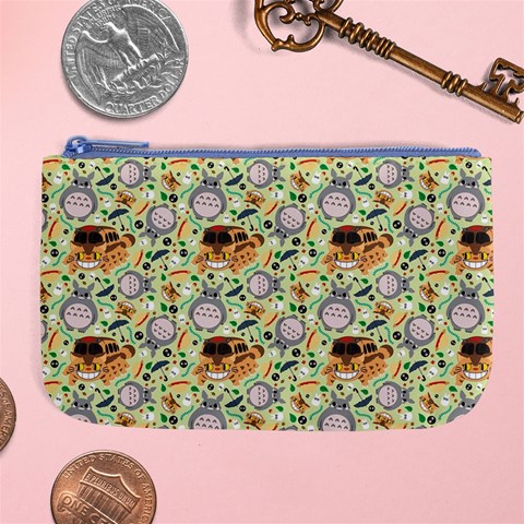 My Neighbor Totoro Pattern Large Coin Purse from ArtsNow.com Front