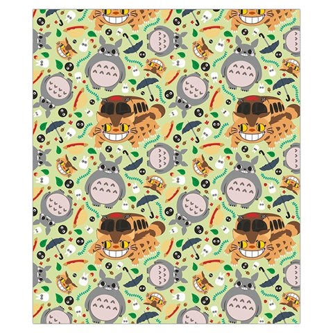 My Neighbor Totoro Pattern Drawstring Pouch (XS) from ArtsNow.com Back
