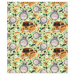 My Neighbor Totoro Pattern Drawstring Pouch (XS) from ArtsNow.com Back
