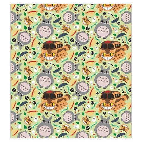 My Neighbor Totoro Pattern Drawstring Pouch (2XL) from ArtsNow.com Front