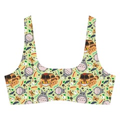 My Neighbor Totoro Pattern Cross Back Hipster Bikini Set from ArtsNow.com Front