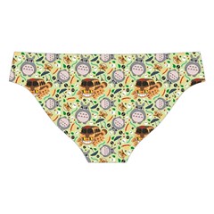 My Neighbor Totoro Pattern Cross Back Hipster Bikini Set from ArtsNow.com Back Under