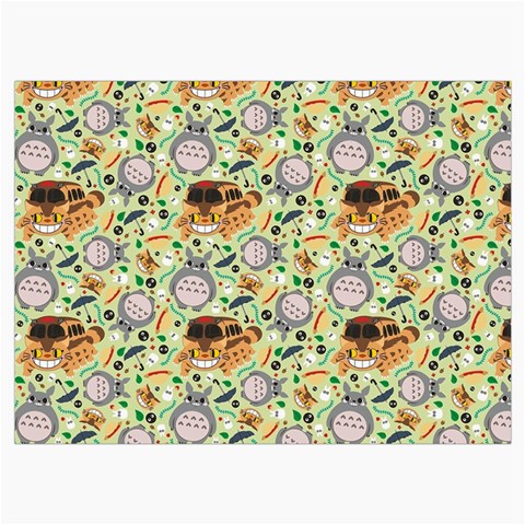 My Neighbor Totoro Pattern Roll Up Canvas Pencil Holder (M) from ArtsNow.com Front