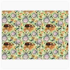 My Neighbor Totoro Pattern Roll Up Canvas Pencil Holder (M) from ArtsNow.com Front