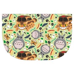 My Neighbor Totoro Pattern Make Up Case (Small) from ArtsNow.com Side Left