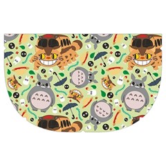 My Neighbor Totoro Pattern Make Up Case (Medium) from ArtsNow.com Side Left
