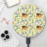 My Neighbor Totoro Pattern Wireless Fast Charger(White)