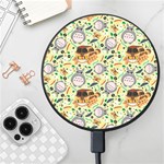 My Neighbor Totoro Pattern Wireless Fast Charger(Black)