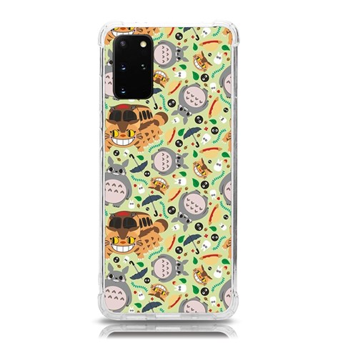 My Neighbor Totoro Pattern Samsung Galaxy S20Plus 6.7 Inch TPU UV Case from ArtsNow.com Front