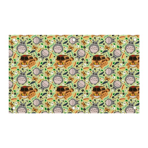 My Neighbor Totoro Pattern Banner and Sign 5  x 3  from ArtsNow.com Front