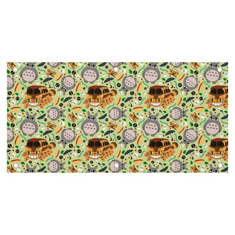 My Neighbor Totoro Pattern Banner and Sign 6  x 3  from ArtsNow.com Front
