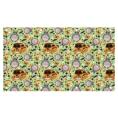 My Neighbor Totoro Pattern Banner and Sign 7  x 4  from ArtsNow.com Front
