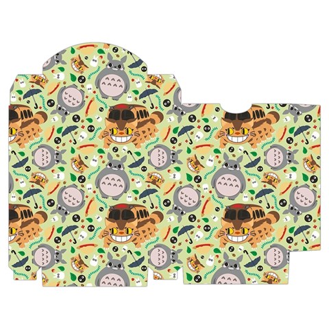 My Neighbor Totoro Pattern Playing Cards Single Design (Rectangle) with Custom Box from ArtsNow.com Poker Box