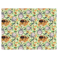 My Neighbor Totoro Pattern Premium Plush Fleece Blanket (Extra Small) from ArtsNow.com 40 x30  Blanket Front