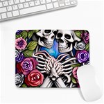 Floral Skeletons Small Mousepad