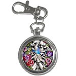 Floral Skeletons Key Chain Watches