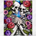 Floral Skeletons Canvas 16  x 20 