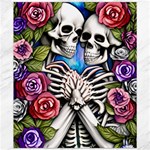 Floral Skeletons Canvas 20  x 24 